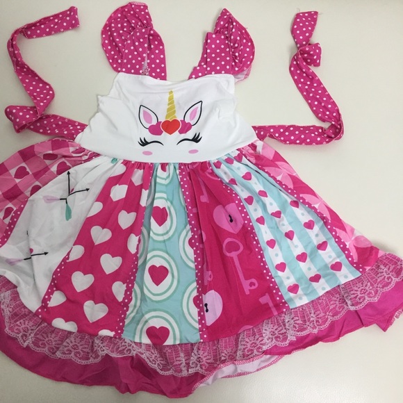 Unicorn cute twirl dress - Picture 3 of 8